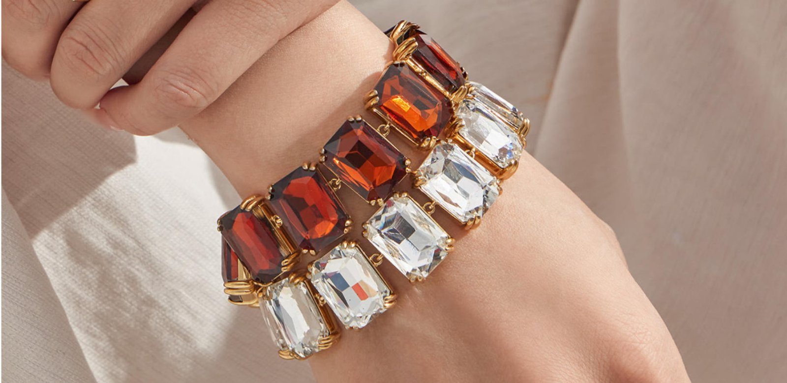 Stainless steel bracelets collection