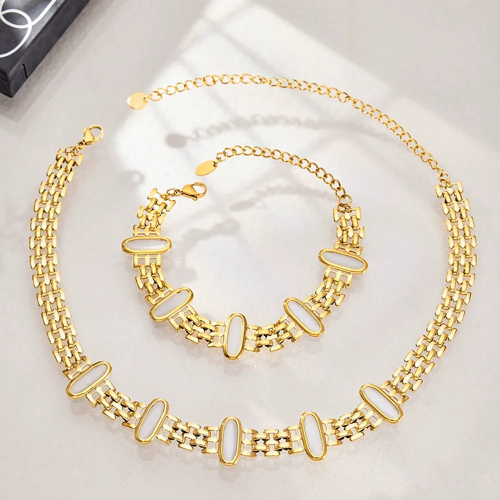 Luxury Oval Cat's Eye Stone Necklace-TXP589