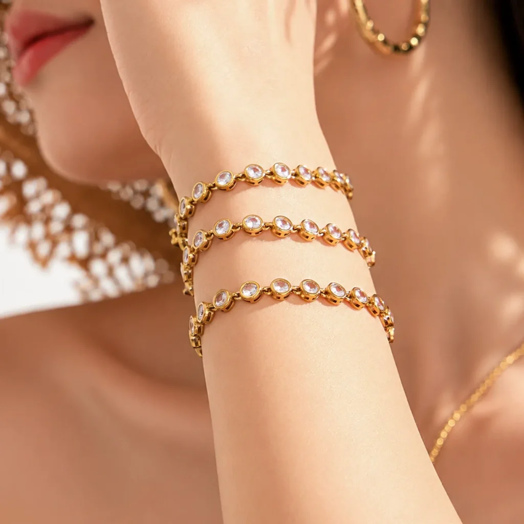 Brushed Finish Stainless Steel Jewelry for Contemporary Collections thumbnail