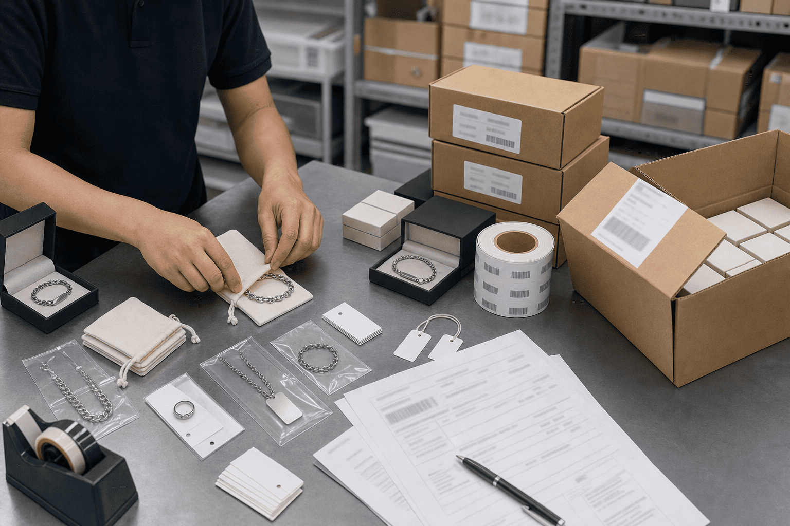 private label jewelry packaging export