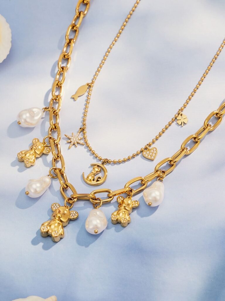 Premium Wholesale Stainless Steel Jewelry with Gold PVD Finishes