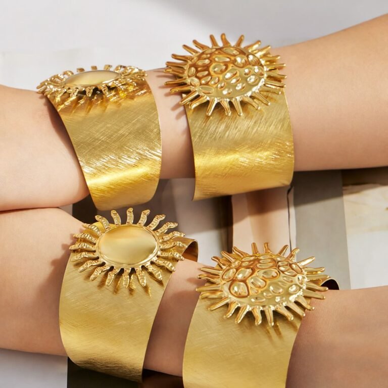 316L Stainless Steel Jewelry with Advanced PVD Gold Plating Technology