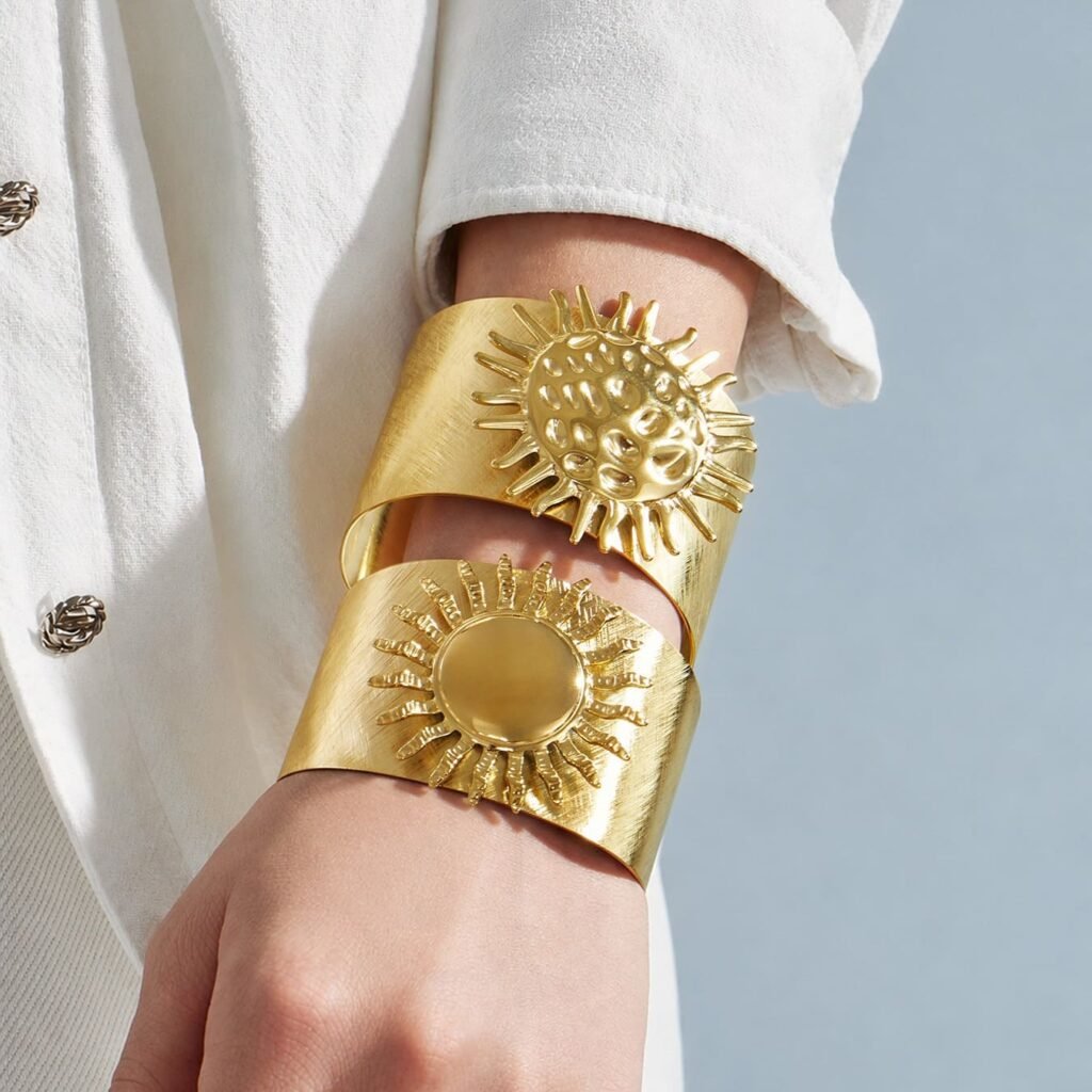 316L Stainless Steel Jewelry with Advanced PVD Gold Plating Technology thumbnail