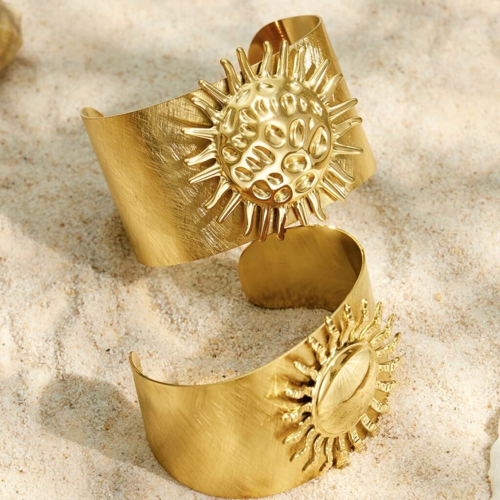 316L Stainless Steel Jewelry with Advanced PVD Gold Plating Technology thumbnail