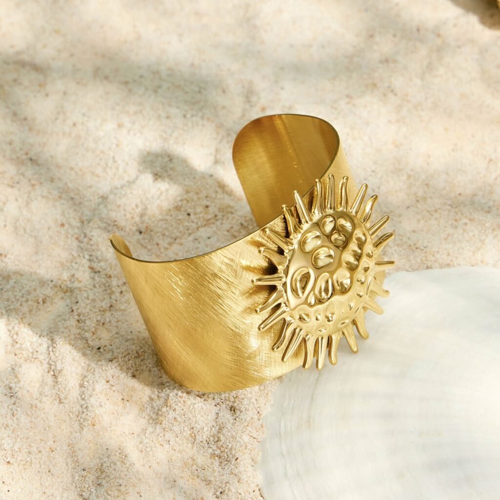 316L Stainless Steel Jewelry with Advanced PVD Gold Plating Technology thumbnail