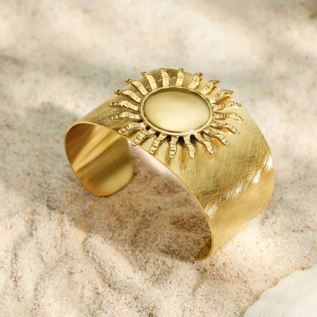 316L Stainless Steel Jewelry with Advanced PVD Gold Plating Technology thumbnail