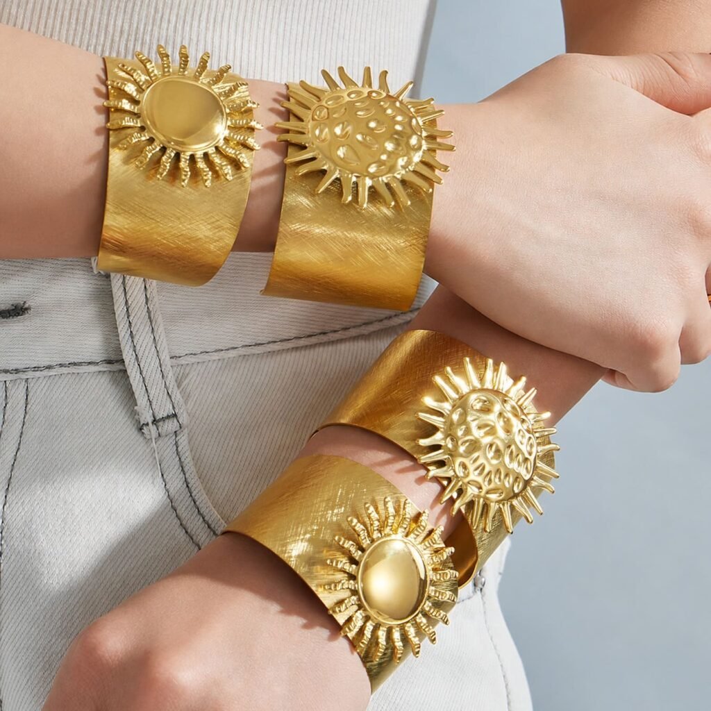316L Stainless Steel Jewelry with Advanced PVD Gold Plating Technology thumbnail