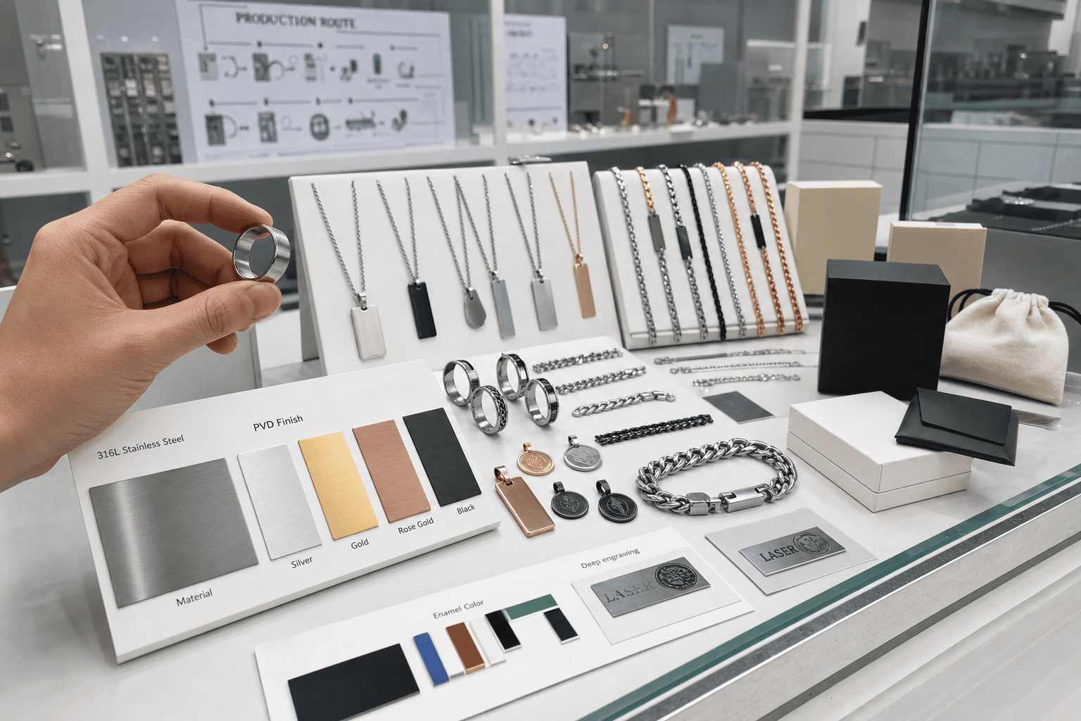 24-Hour Jewelry Manufacturer Screen 24-hour screening for a jewelry manufacturer