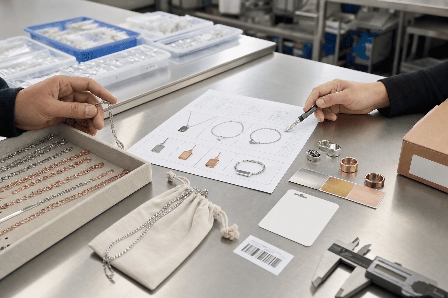 ODM jewelry manufacturer evaluation for wholesale jewelry buyers