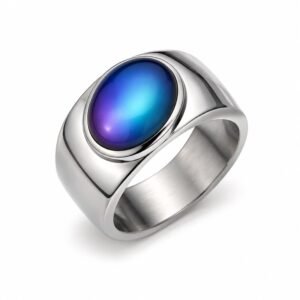 Color Changing Stainless Steel Mood Ring