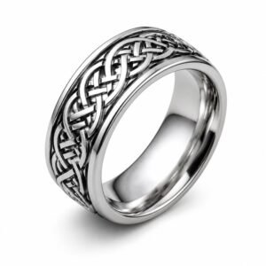 Men’s Celtic Knot Stainless Steel Ring