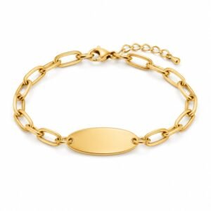 Gold Stainless Steel Bracelet for Women