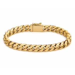 Stainless Steel Curb Chain Bracelet