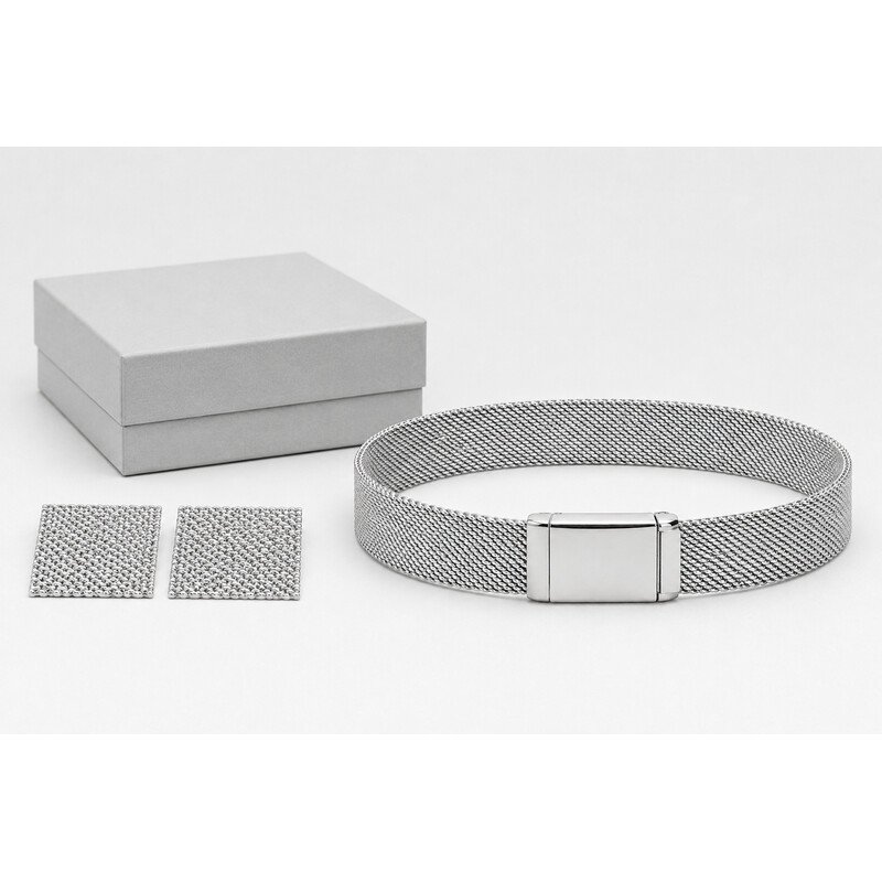 custom mesh bracelet OEM packaging