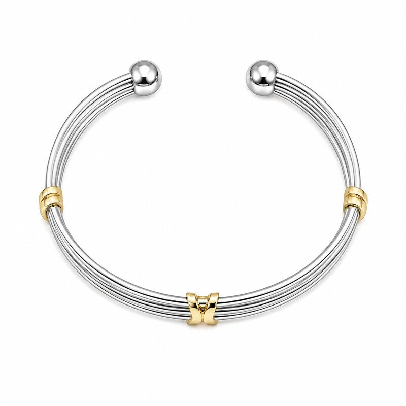 Custom stainless steel wire cuff OEM packaging