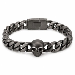 Stainless Steel Skull Bracelet