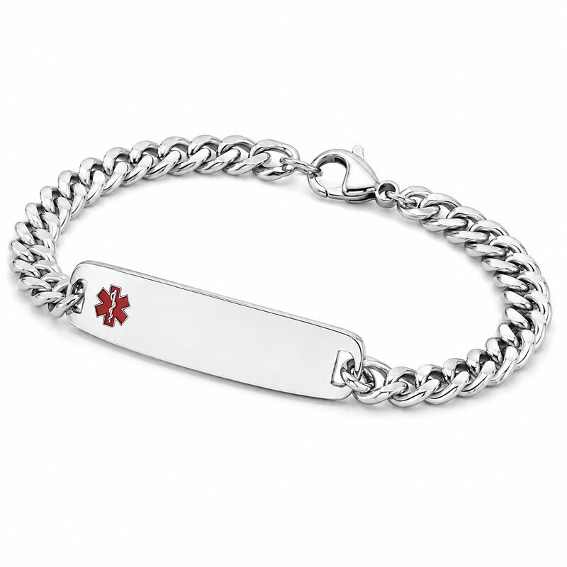 Mens Viking bracelet worn on wrist
