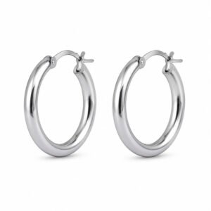 Stainless Steel Hoop Earrings