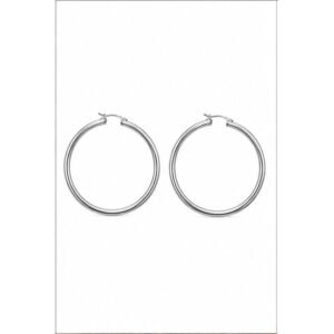 Stainless Steel Large Hoop Earrings