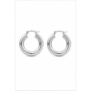 Stainless Steel Chunky Hoop Earrings