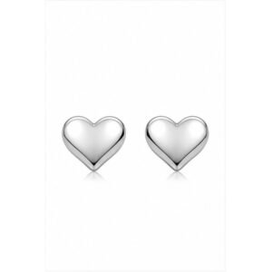 Stainless Steel Heart Earrings