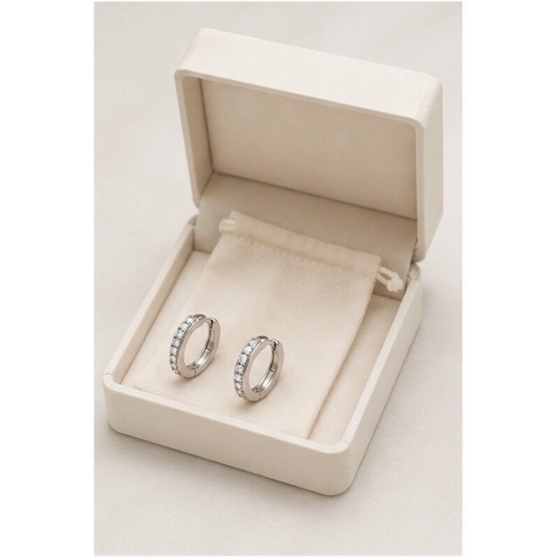surgical steel helix earrings - packaging view