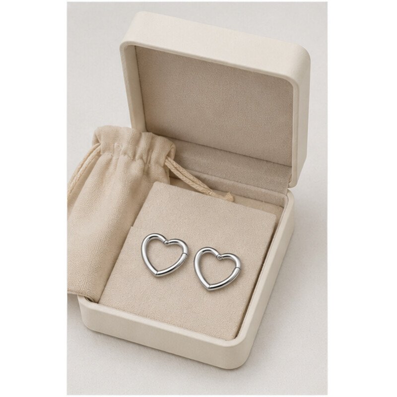 stainless steel daith earrings - packaging view