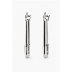 Stainless Steel Safety Pin Earrings