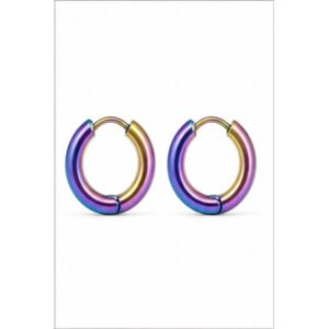 Stainless Steel Rainbow Earrings