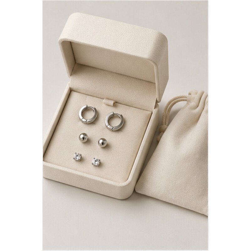 316l stainless steel earrings wholesale - packaging view