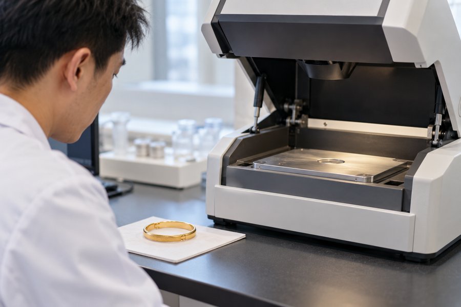 Illustrative coating assessment equipment and jewelry