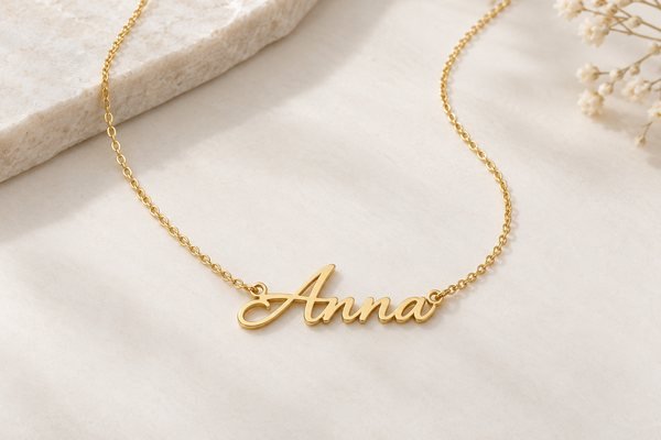 Illustrative Personalized Anna necklace concept