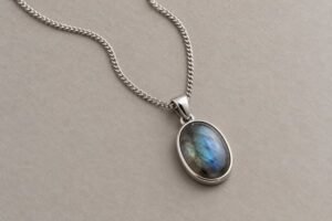 Stainless steel pendant and chain attachment