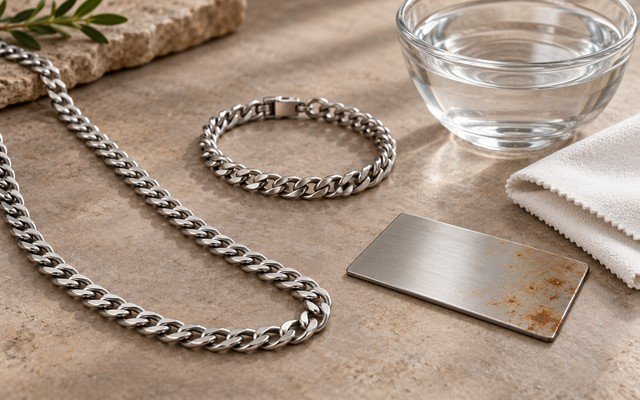 Why Can Stainless Steel Jewelry Develop Tea Staining?